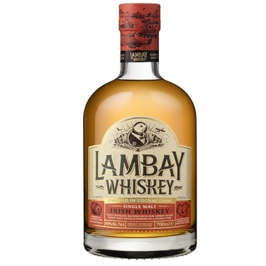 Whiskey Irlande Single Malt Lambay Cognac Cask Finish 40% 70cl