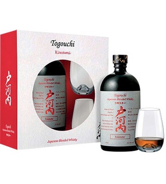 Whisky Japon Togouchi Kiwami Coffret 2 Verres 40% 70cl
