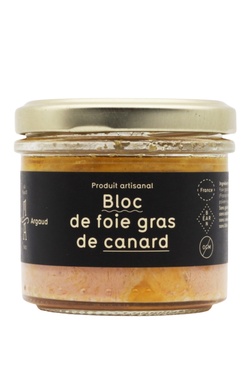Maison Argaud Bloc De Foie Gras De Canard Bocal 90g