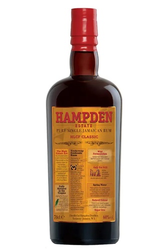 RHUM JAMAIQUE HAMPDEN OVERPROOF 60% 70CL