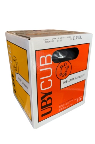 BIB 3L IGP GASCOGNE BLANC DOUX UBY CUB