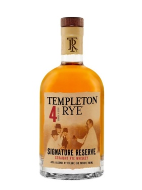 Whiskey Templeton Rye 4 Ans 40% 70cl
