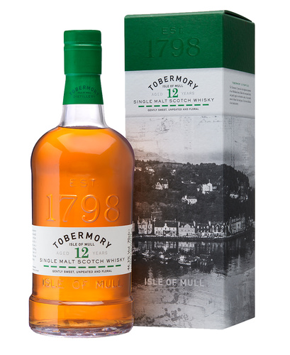 WHISKY ECOSSE HIGHLANDS SINGLE MALT TOBERMORY 12 ANS 46.3% 70CL