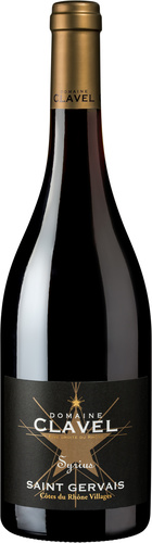 AOP COTES DU RHONE VILLAGES SAINT GERVAIS SYRIUS DOMAINE CLAVEL 2018
