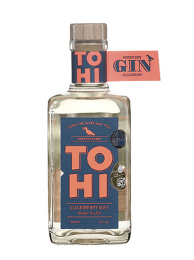 Gin Estonie Tohi Bio 43% 50 Cl
