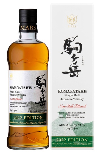 WHISKY JAPON SINGLE MALT MARS KOMAGATAKE SHINSHU AGING EDITION 2022 50% 70CL
