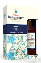 Rhum Haiti Barbancourt 8 Ans Coffret 2 Verres 43% 70cl