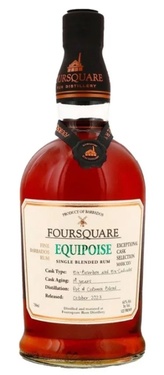 Rhum Barbades Foursquare 14 Ans Equipoise 61% 70cl