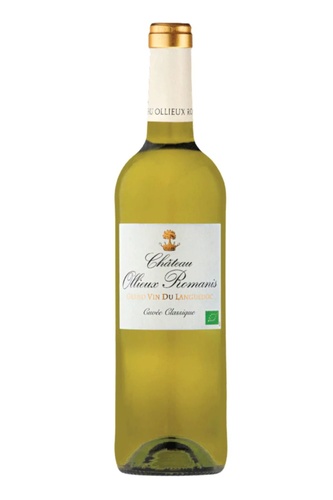 AOP CORBIERES CLASSIQUE BLANC CH OLLIEUX ROMANIS 2023 BIO