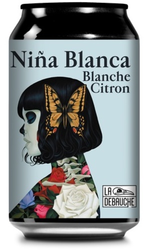 BIERE FRANCE LA DEBAUCHE NINA BLANCA WHEAT ALE 33CL 5% CANETTE