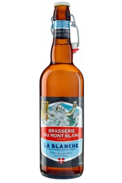 Biere France Mont Blanc La Blanche 4,7% 75cl