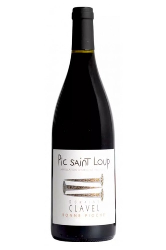 AOP PIC SAINT LOUP ROUGE BONNE PIOCHE DOMAINE CLAVEL 2023 BIO