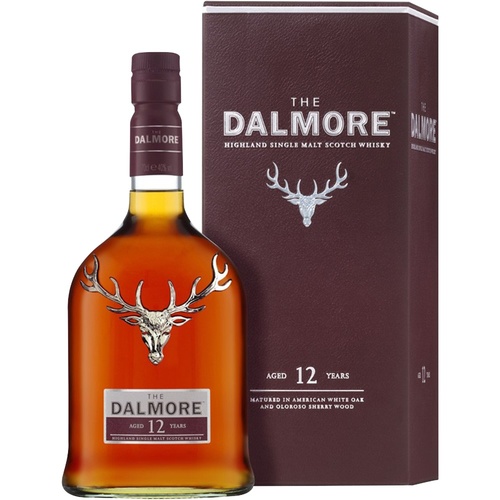 WHISKY ECOSSE HIGHLANDS SINGLE MALT DALMORE 12 ANS 40% 70CL
