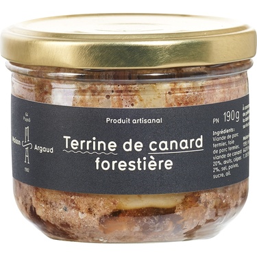 Maison Argaud Terrine De Canard Forestiere Bocal 190g