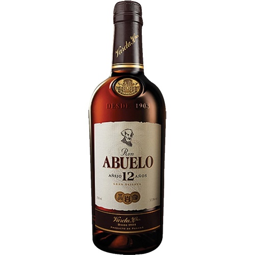 RHUM PANAMA ABUELO 12 ANS 40% 70CL